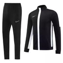 Conjunto Nike Dri-Fit Jaqueta + Calça "Black/White"
