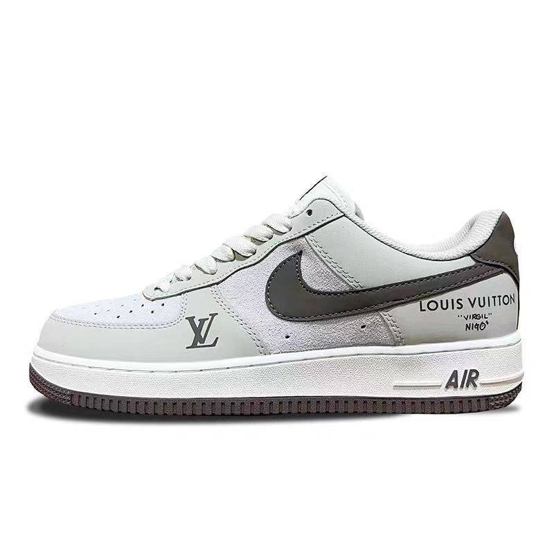 Nike Air Force 1 Low LV Joint Cinza Marrom