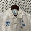 Camisa Cruzeiro Retrô Finta Coca-Cola Branca 93/94