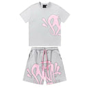 Synaworld Syna Logo Twinset "Grey/Pink"